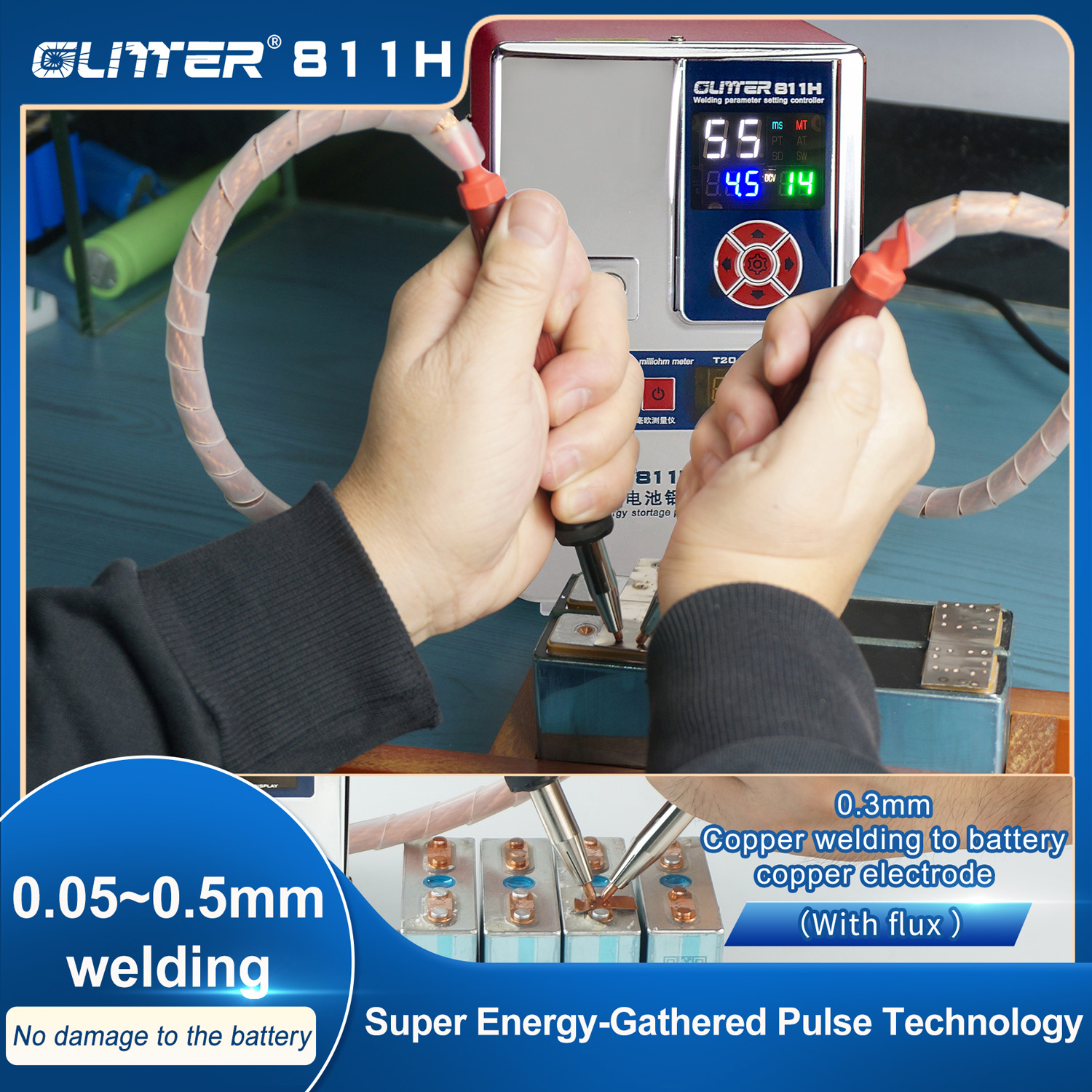 GLITTER SPOT WELDING MACHINE 811H WITH 75B - Image 6